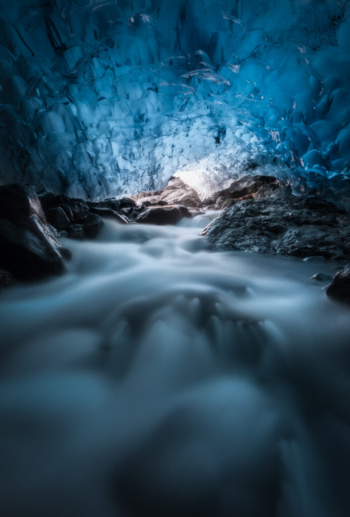 grotta di ghiaccio islanda