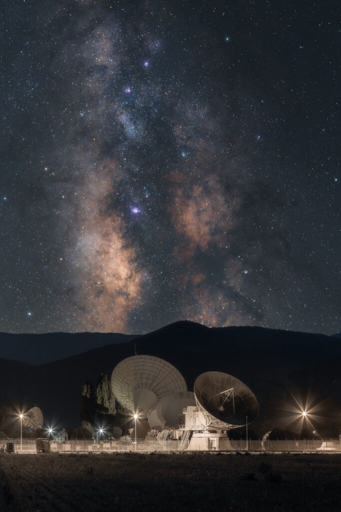 telespazio valle del fucino via lattea
