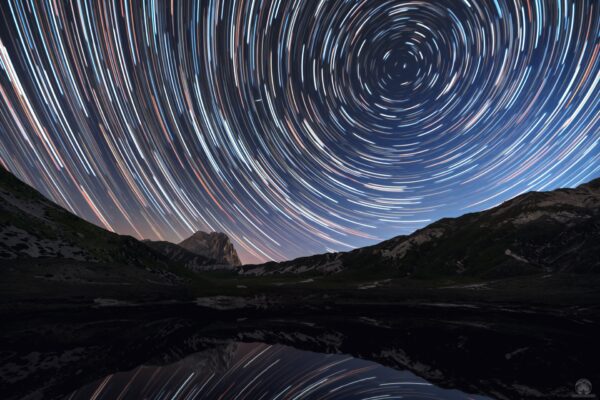 startrail campo imperatore pietranzoni