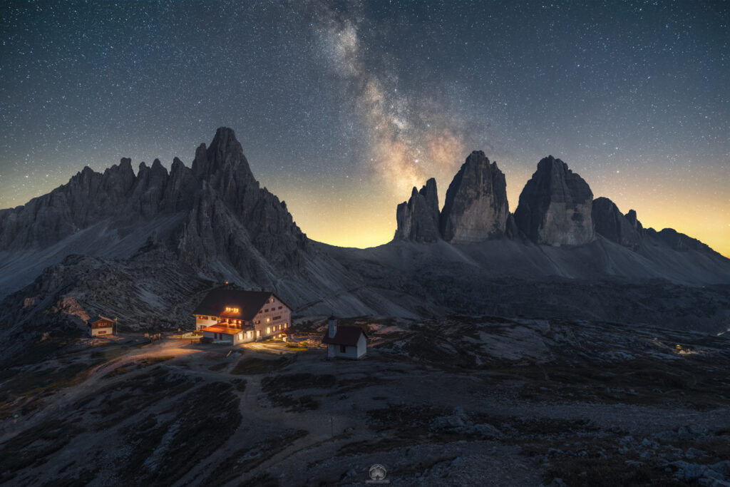 Via Lattea Tre Cime di Lavaredo