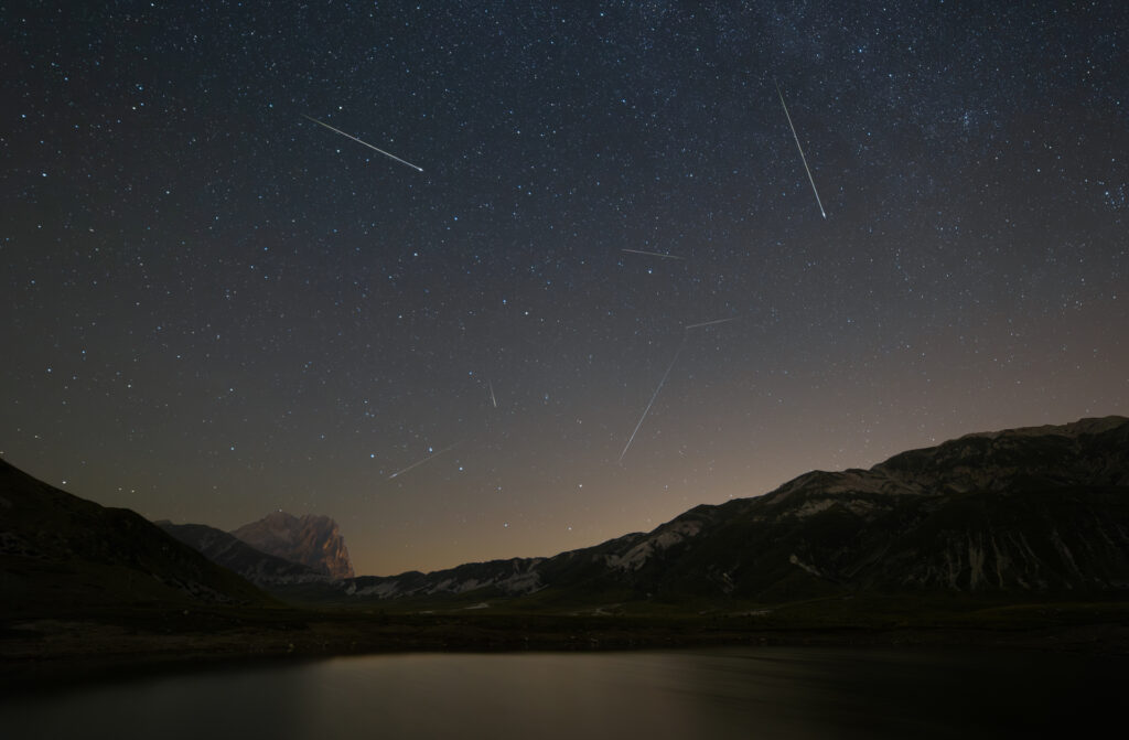 stelle cadenti campo imperatore perseidi 2025