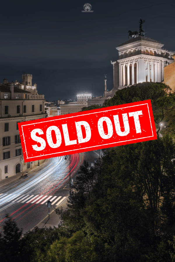 Roma Eterna: Workshop Cityscape Notturno (11ª Edizione) + Aula Virtuale - 7 febbraio